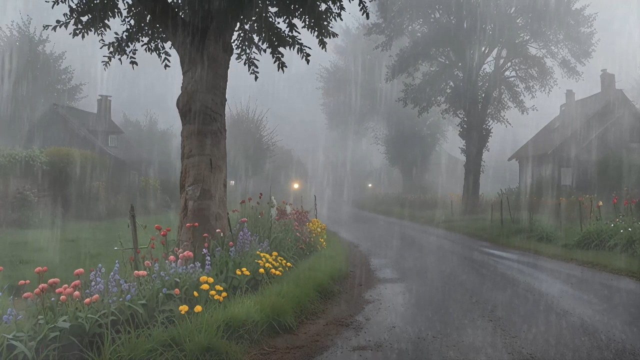 Soothing Rain Ambience to Help You Fall Asleep Naturally | Calm Rain Sounds at Night