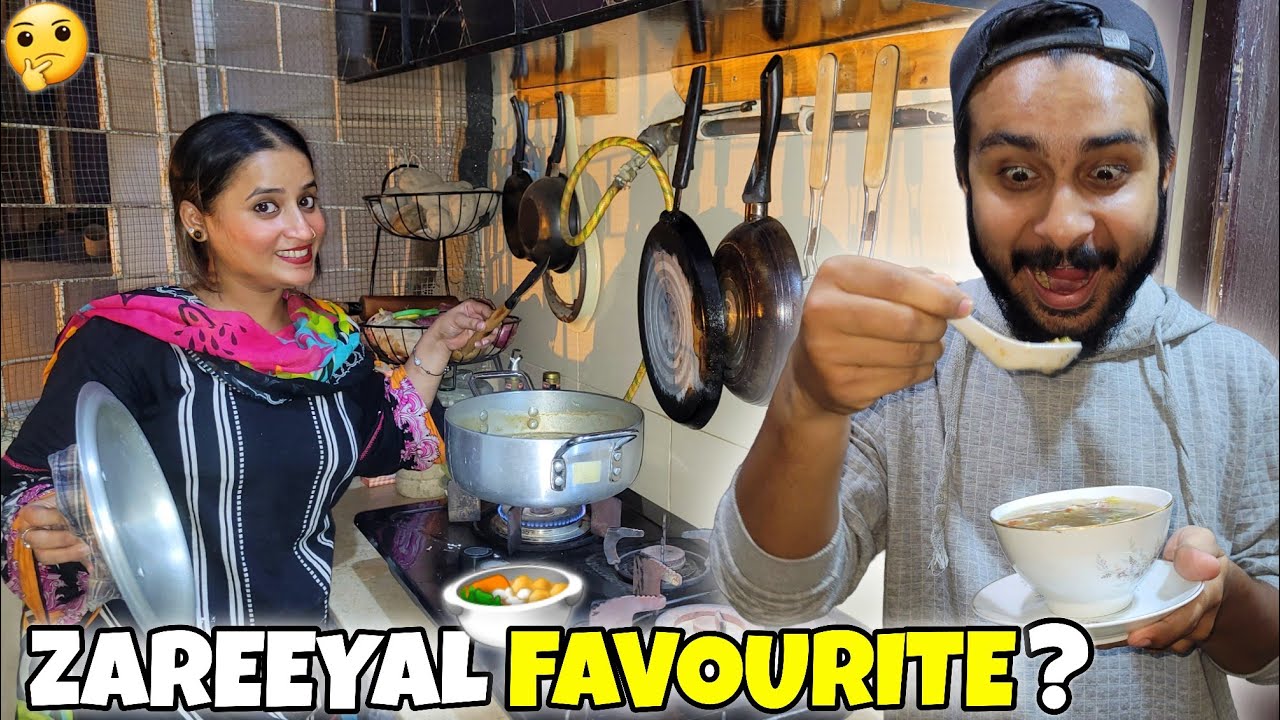 Sardiyon ki mazadar recipe 😋 | Hot and spicy Soup | Zareeyal Ka favourite ☺️