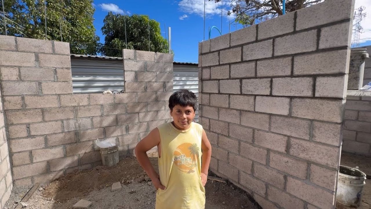 🔵Dia14 de la construcción de la NUEVA CASA de William y familia/Donación CASA #55 🇸🇻