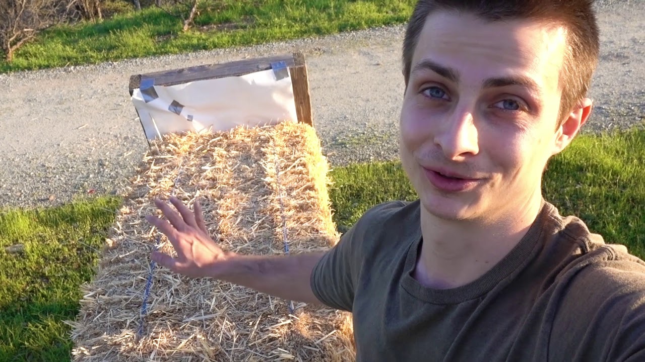 Can a Hay Bale Stop a Bullet?