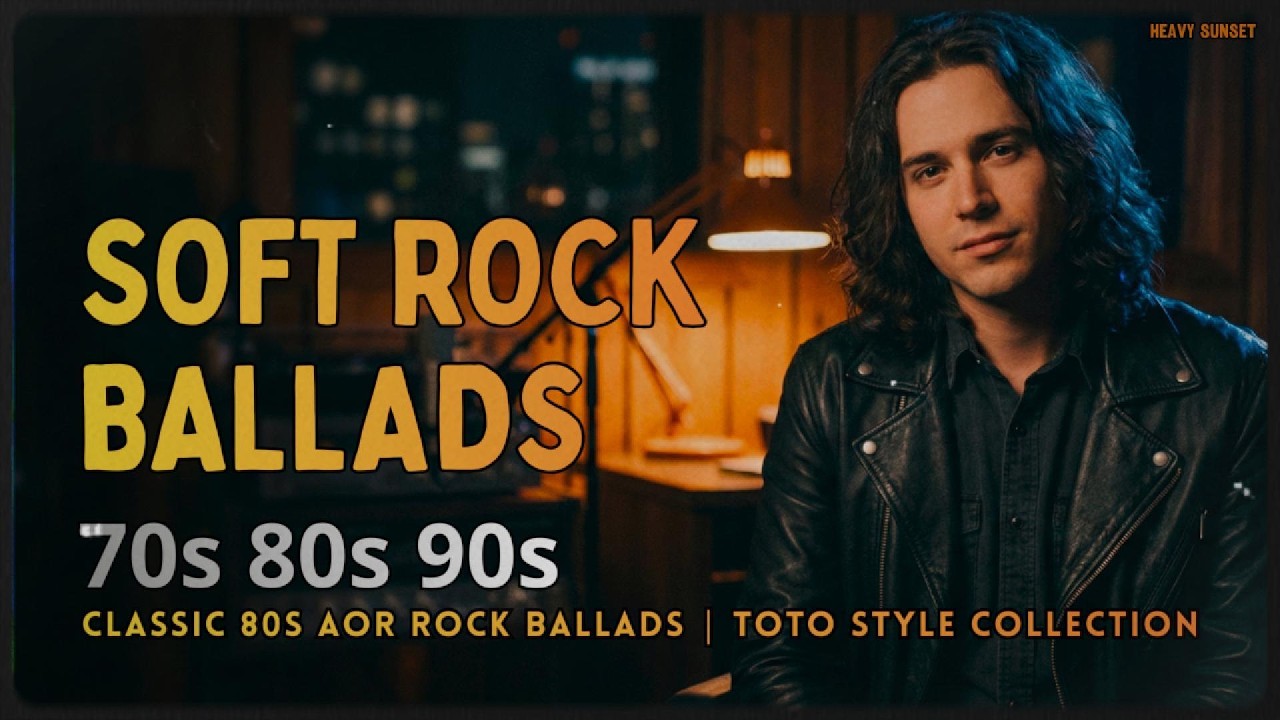 Timeless Rock Ballads | 70s–90s Romantic Hits | Classic 80s AOR Rock Ballads  TOTO Style Collection