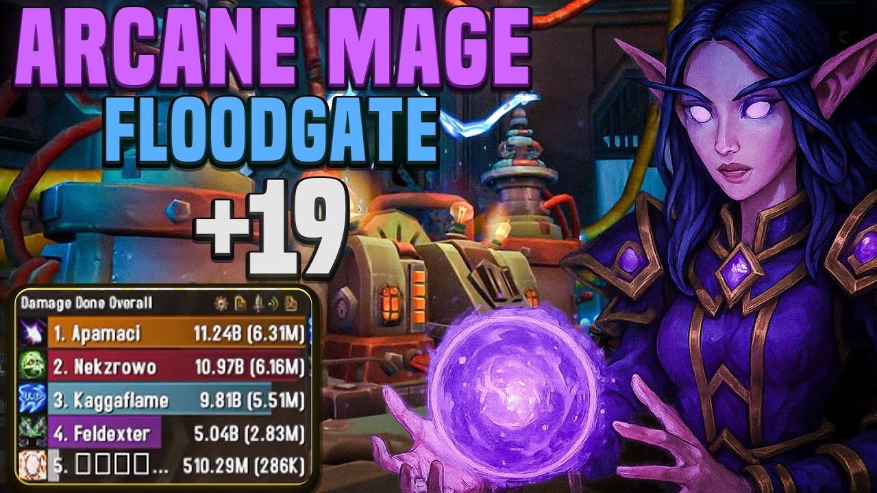 19 Floodgate | Spellslinger Arcane Mage POV | 5.51 Mill Overall