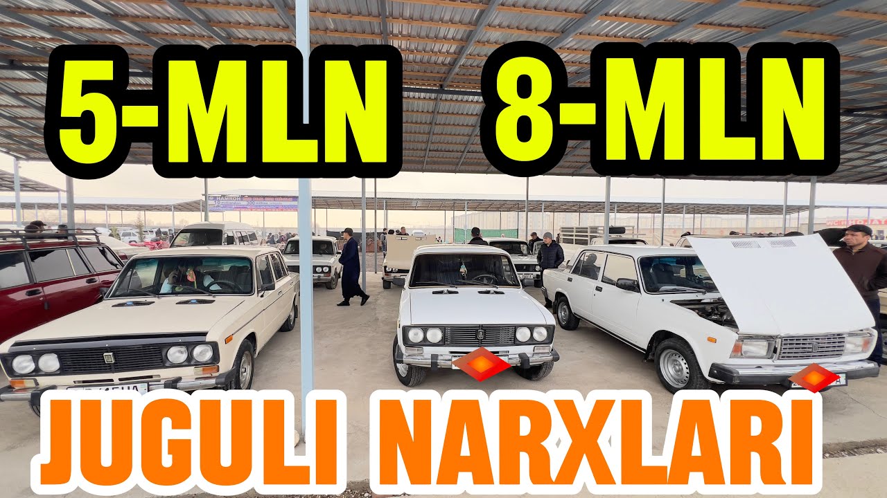 5-MLN JUGULI SIRDARYO MIRZACHÒL MASHINA BOZORI JUGULI NARXLARI