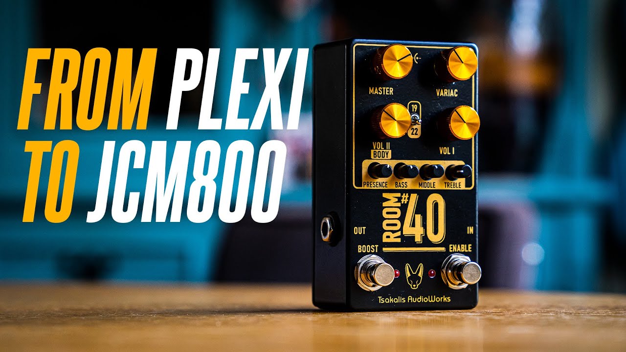 От PLEXI до JCM800: Tsakalis Audiowork Room 40