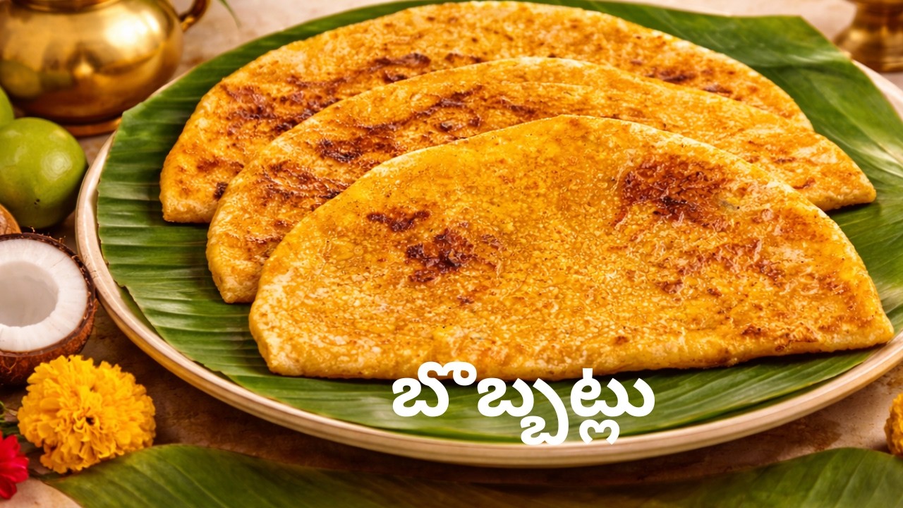 సీక్రెట్ టిప్స్ తో పర్ఫెక్ట్ బొబ్బట్లు| simple and soft bobbatlu recipe