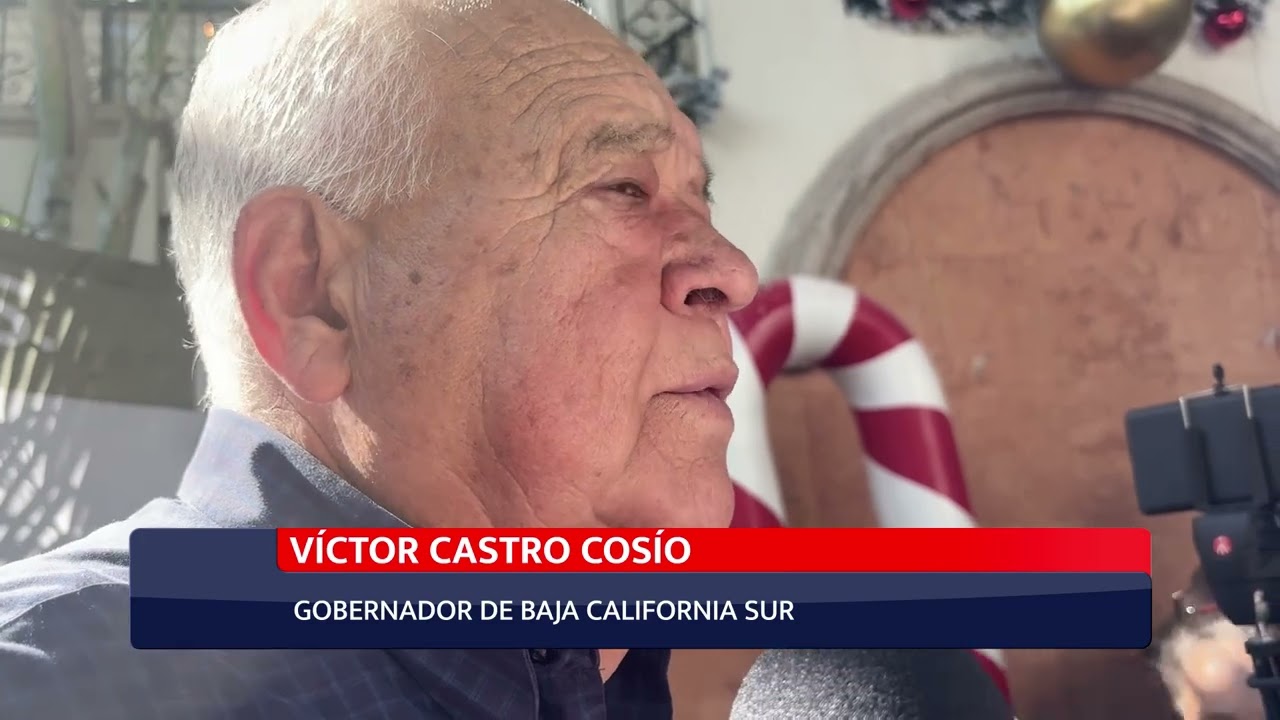 VÍCTOR CASTRO COSÍO, GOBERNADOR DE BAJA CALIFORNIA SUR  2