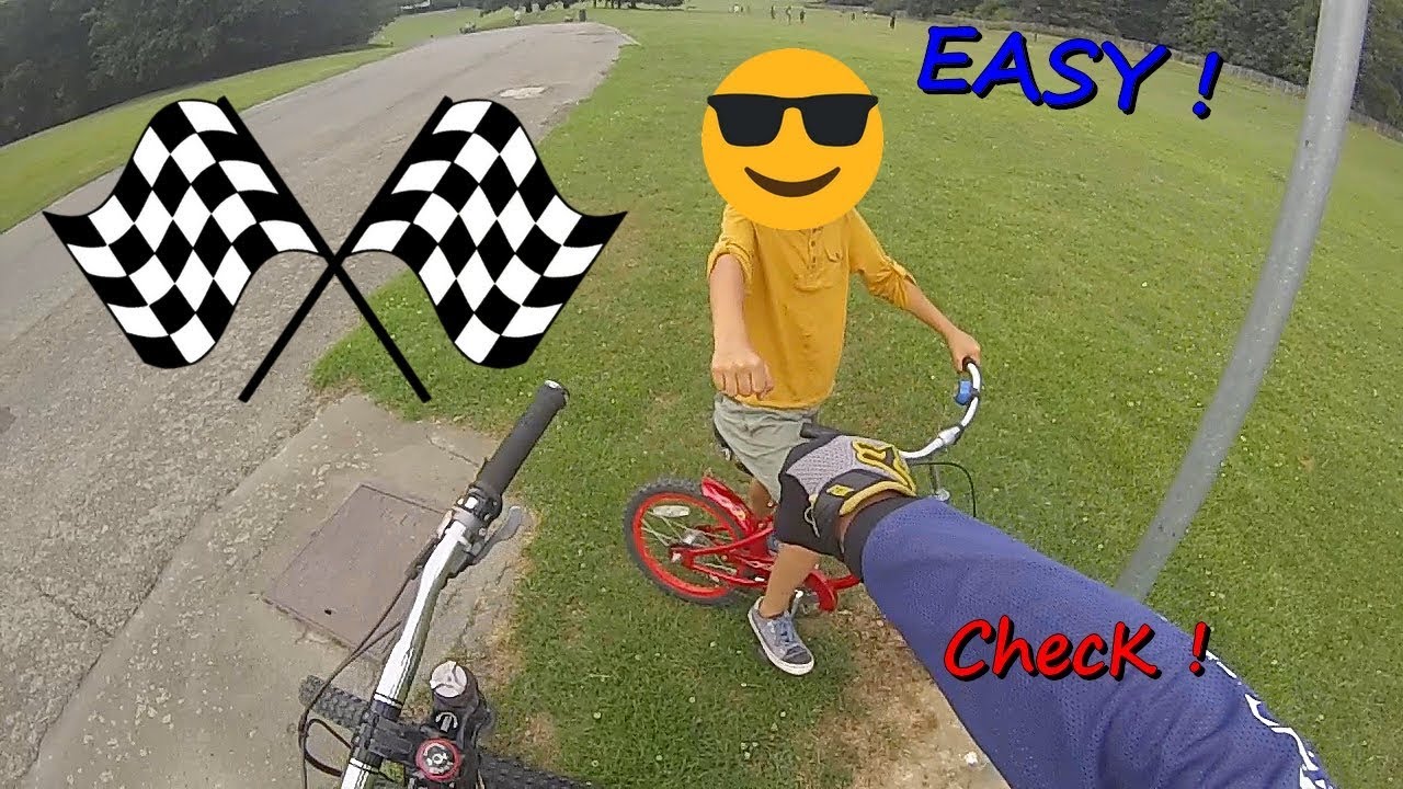 FAIRE LA COURSE AVEC UN ENFANT 😂 - Un Tuto Wheeling Presque parfait 😋
