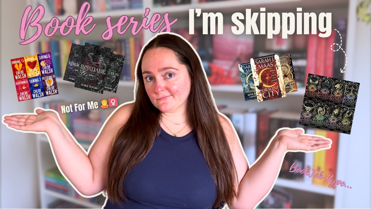 Popular BookTok series I have ZERO interest in reading 🤷‍♀️📚
