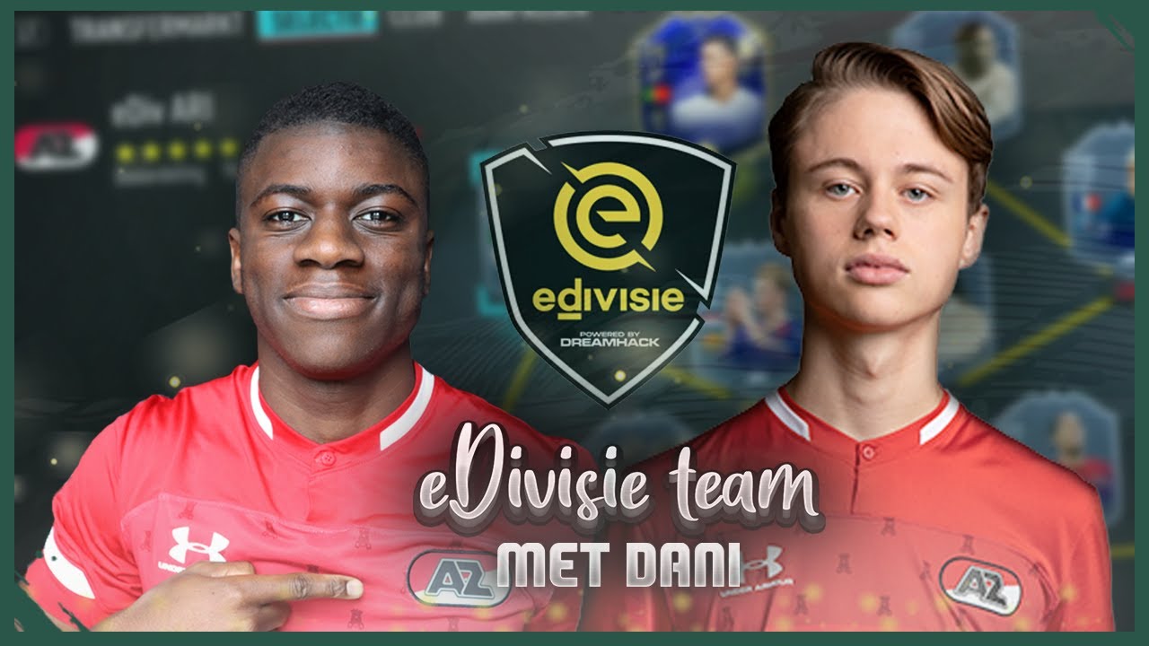 MIJN ZIEKE EDIVISIE TEAM MET DANI! 😍