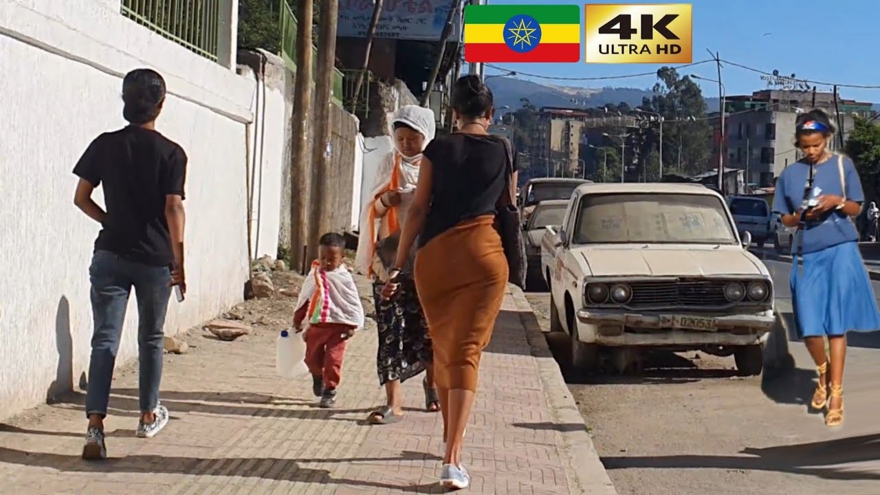 Beautiful Ethiopia , 🇪🇹 Addis Ababa walking Tour 2024