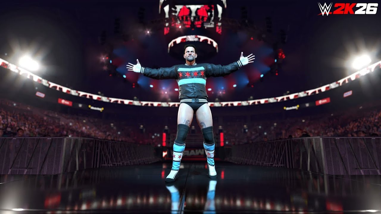 WWE 2K26 - L&rsquo;entr&eacute;e de CM PUNK