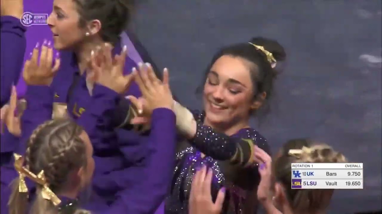 Elena Arenas (LSU) Vault 2022 vs Kentucky 9.850