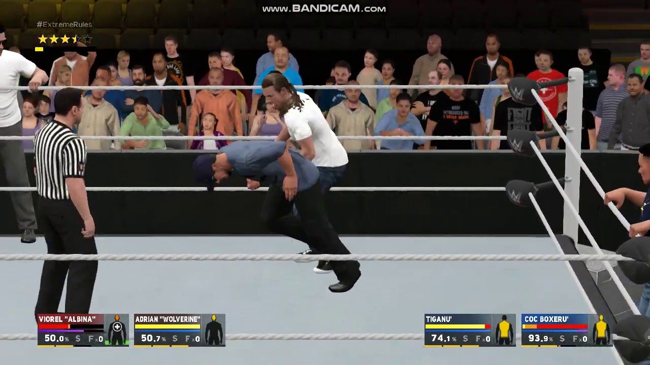 ''Bătaie la Monica &icirc;n direct'' WWE Edition partea a doua