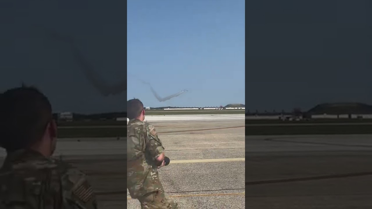 F16 Delta Burst ManeuverAt JB Andrews Airshow