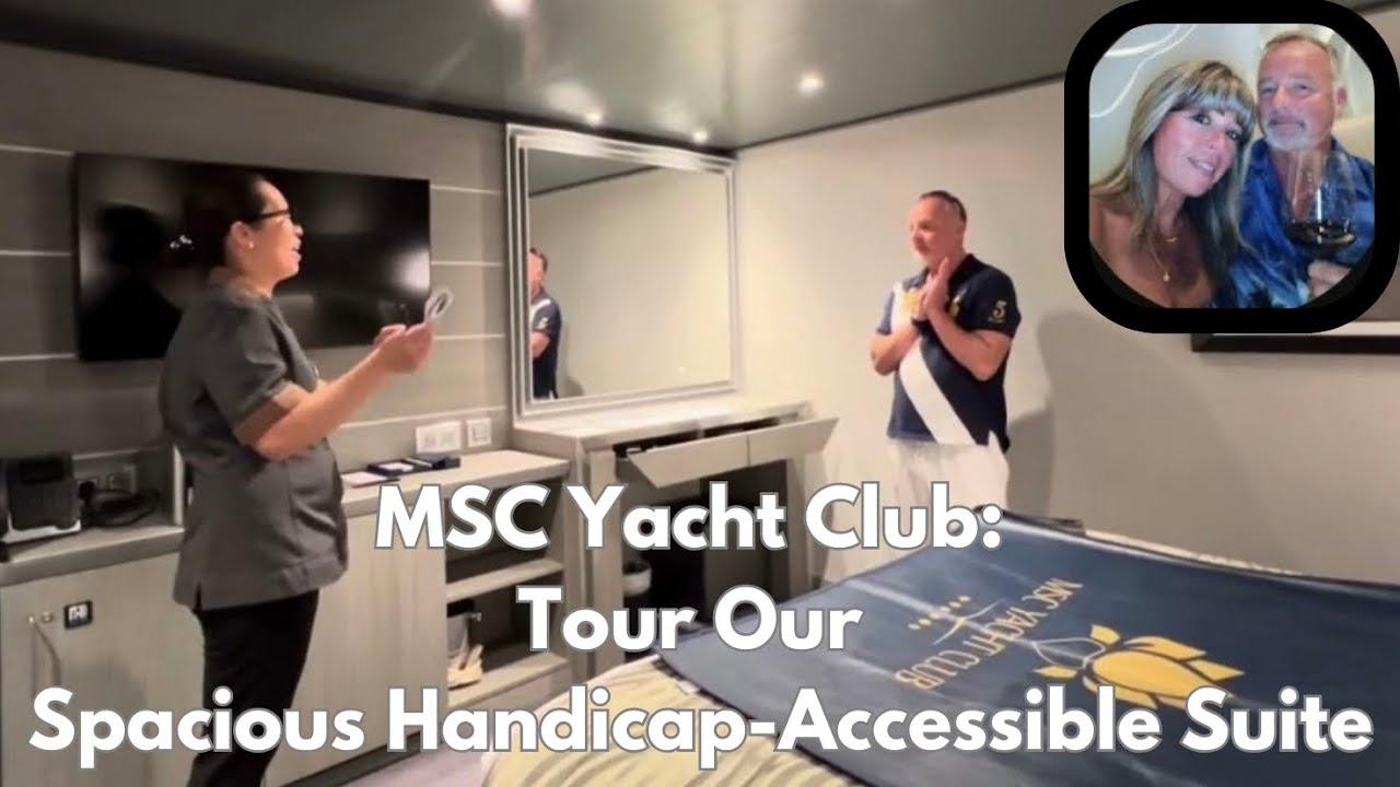 Inside MSC Yacht Club’s Spacious Interior Suite 18028: Luxury Meets Accessibility