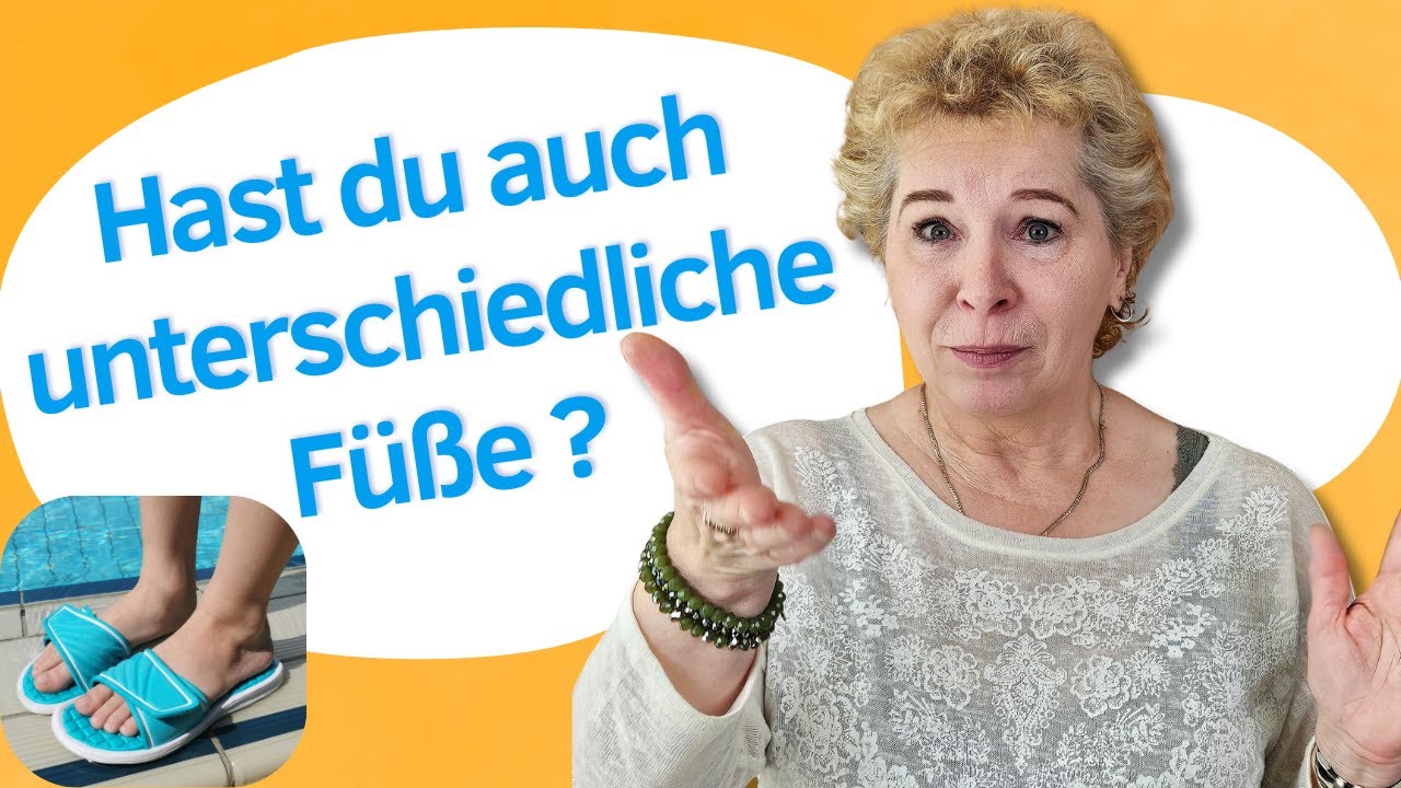 Über 50% haben unterschiedliche Fußgrößen?