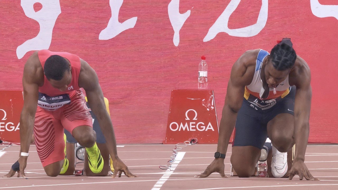 Wow The Greatest Men's 100m Leslie Tobogo GOT Wiped Out by Akani Simbine