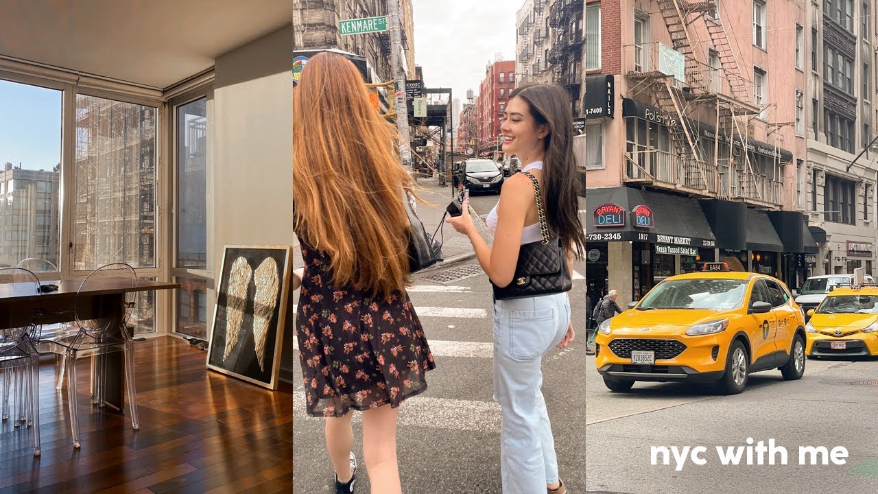minha vida em ny: bar com amigos, cozinhando em casa, teatro...