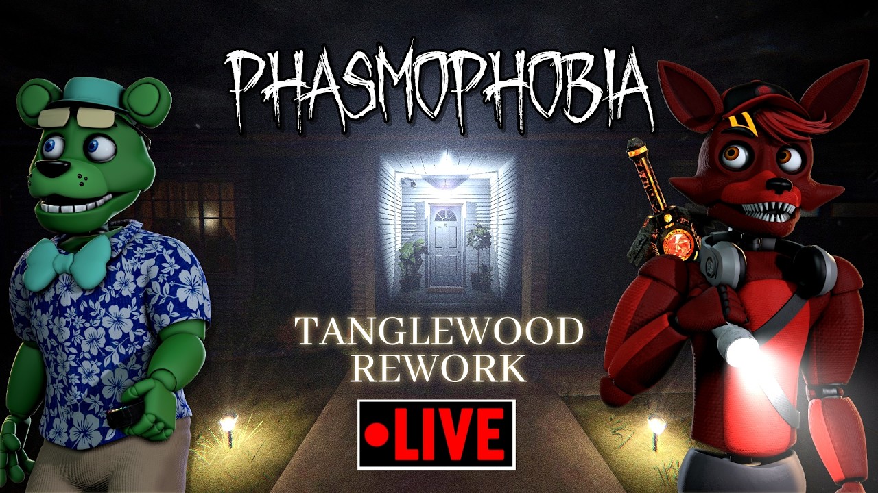 TANGLEWOOD REWORK IS HERE! || Phasmophobia [LIVE]
