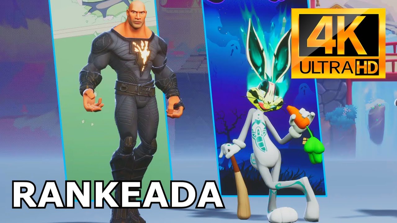 MultiVersus Dublado - Rankeada - Dupla Homem de Preto e Pernalonga D&iacute;a de Muertos (Variantes) 4K