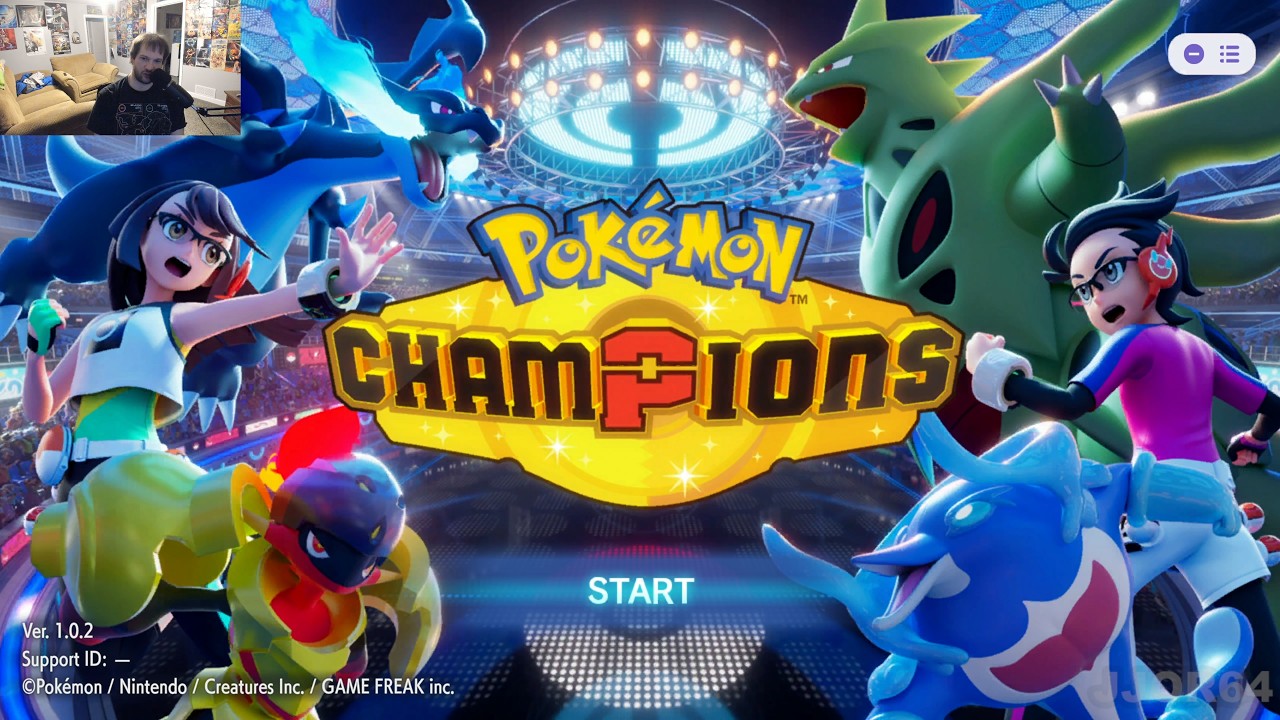 Pokemon Champions (Switch) - Intro and Online Ranked Double Battles