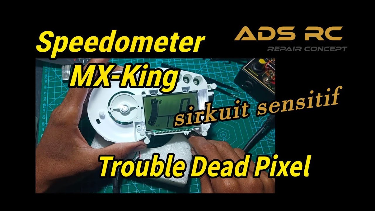 cara perbaiki speedometer mx king dead pixel