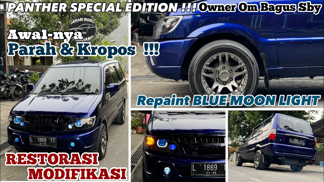 RESTORASI PANTHER BUSUK & KROPOS MODIFIKASI + Pro7 (owner om bagus SBY) #innovadiesel #isuzupanther