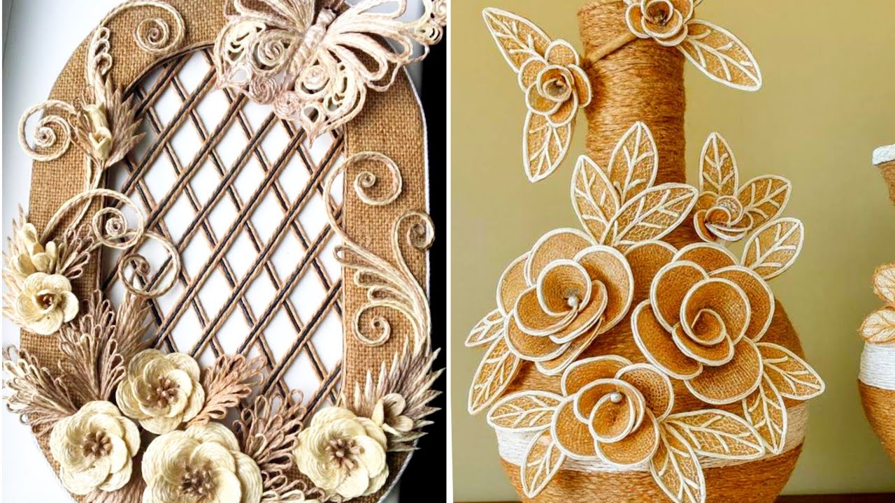 Eco-Friendly Jute Burlap Craft Ideas | Budget Home Decor