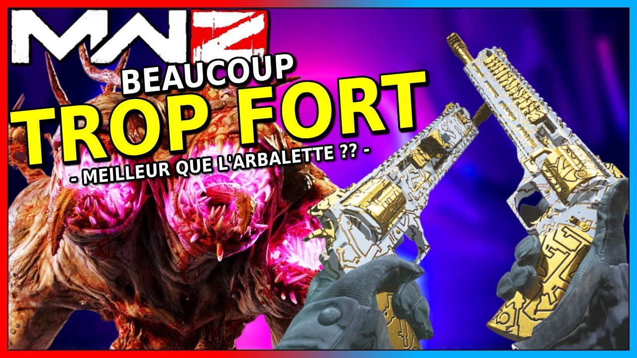 Cette arme est TROP FORTE 😂 (Meilleur que l'arbalète?) - MW3 Zombies
