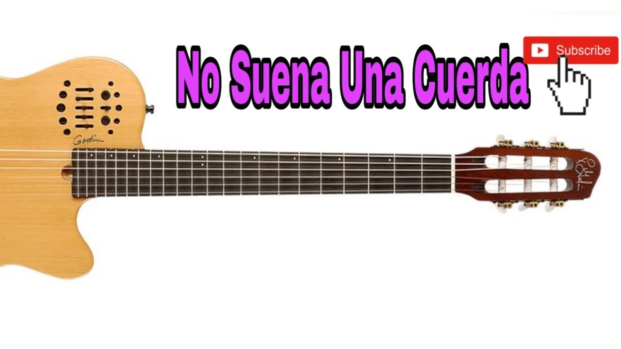 Guitarra Godin No Suena Una Cuerda 📍Solución Facil .!!!No gastes💰
