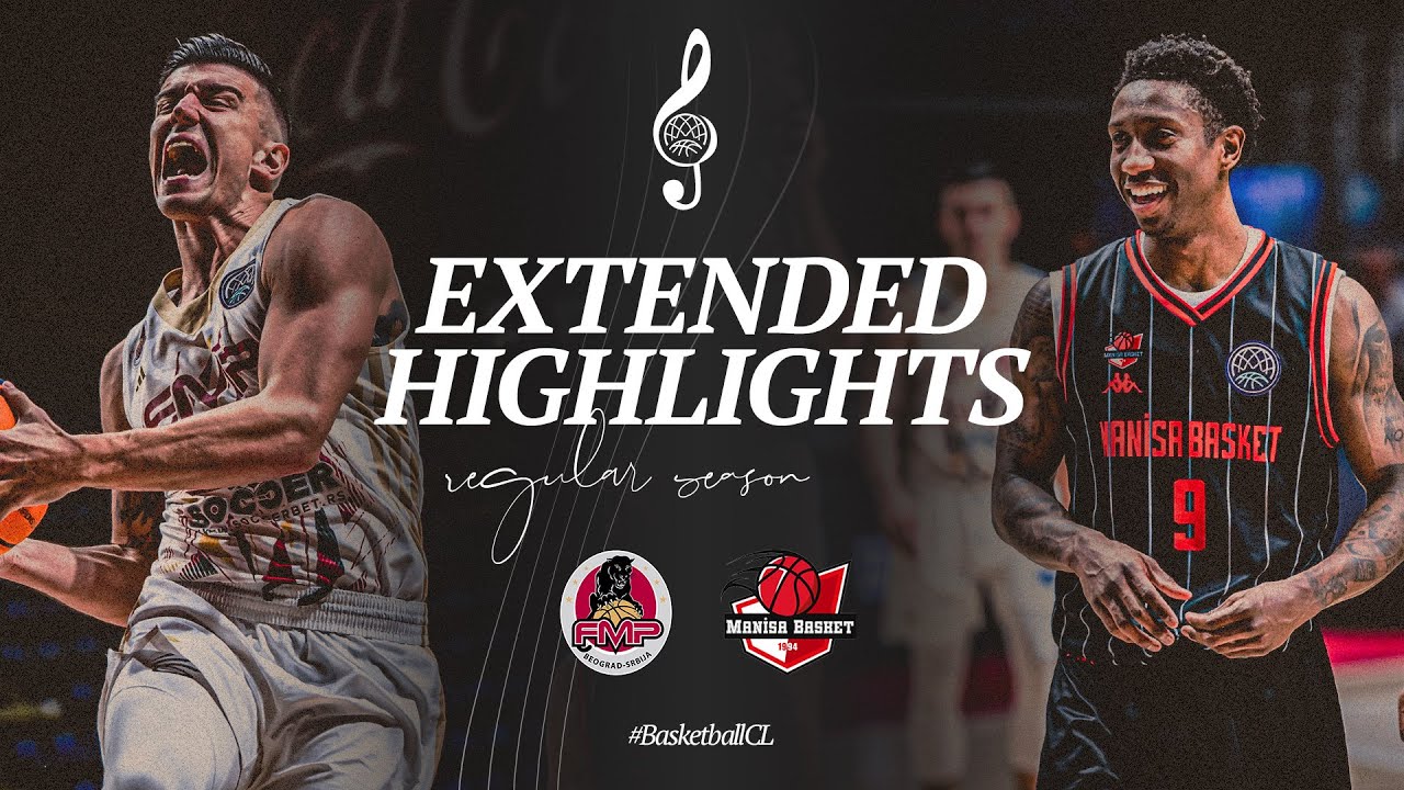 FMP SoccerBet v Manisa Basket | Full Game Highlights | #BasketballCL 2024-25