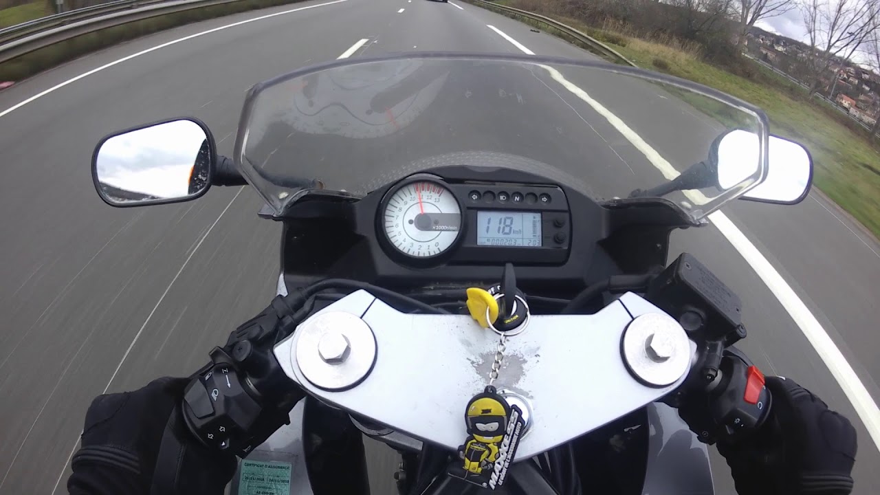 Max speed Hyosung 125 Gtr
