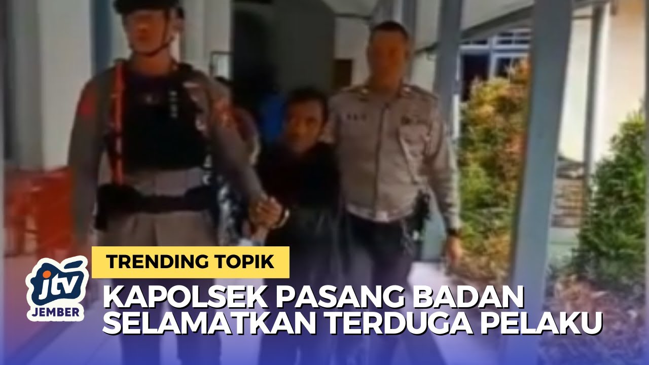 Terduga Curanmor Diamankan Polisi dari Amukan Warga di Surabaya