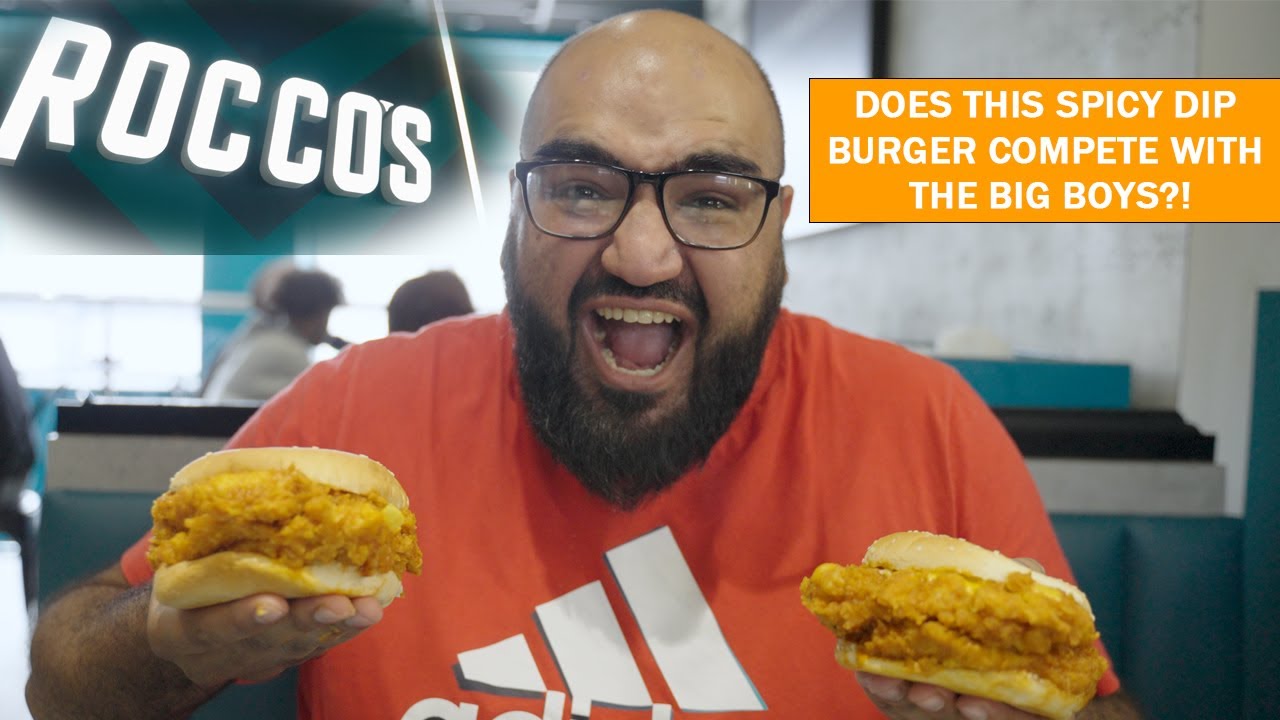 ROCCO'S SPICY DIP CHICKEN BURGER - DOES IT COMPETE WITH THE BIG BOYS IN MANCHESTER?
