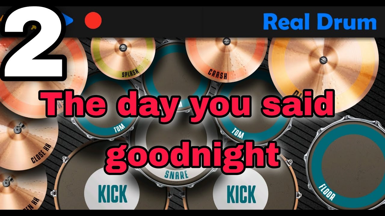 The day you said goodnight by Hale - Real drum app cover  #Hale #Thedayyousaidgoodnight #opm