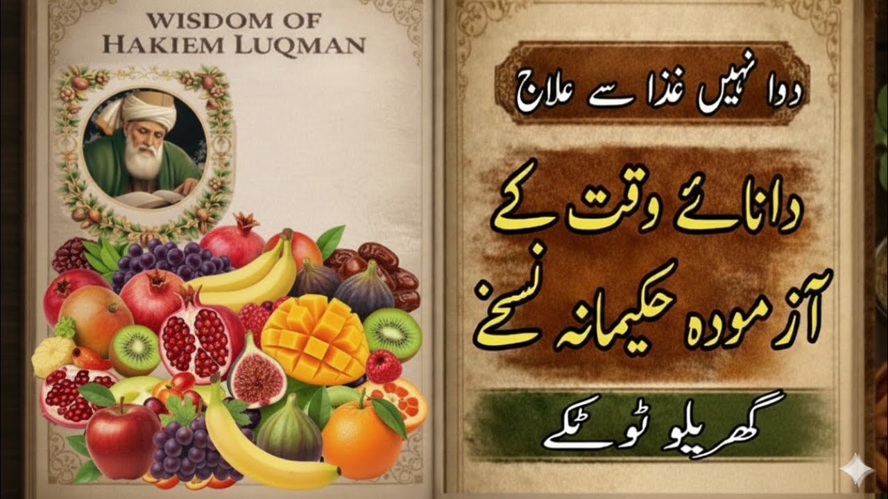  Wisdom of Hakeem Luqman / Superfoods for a Long and Healthy Life /Nature’s Cure #001 