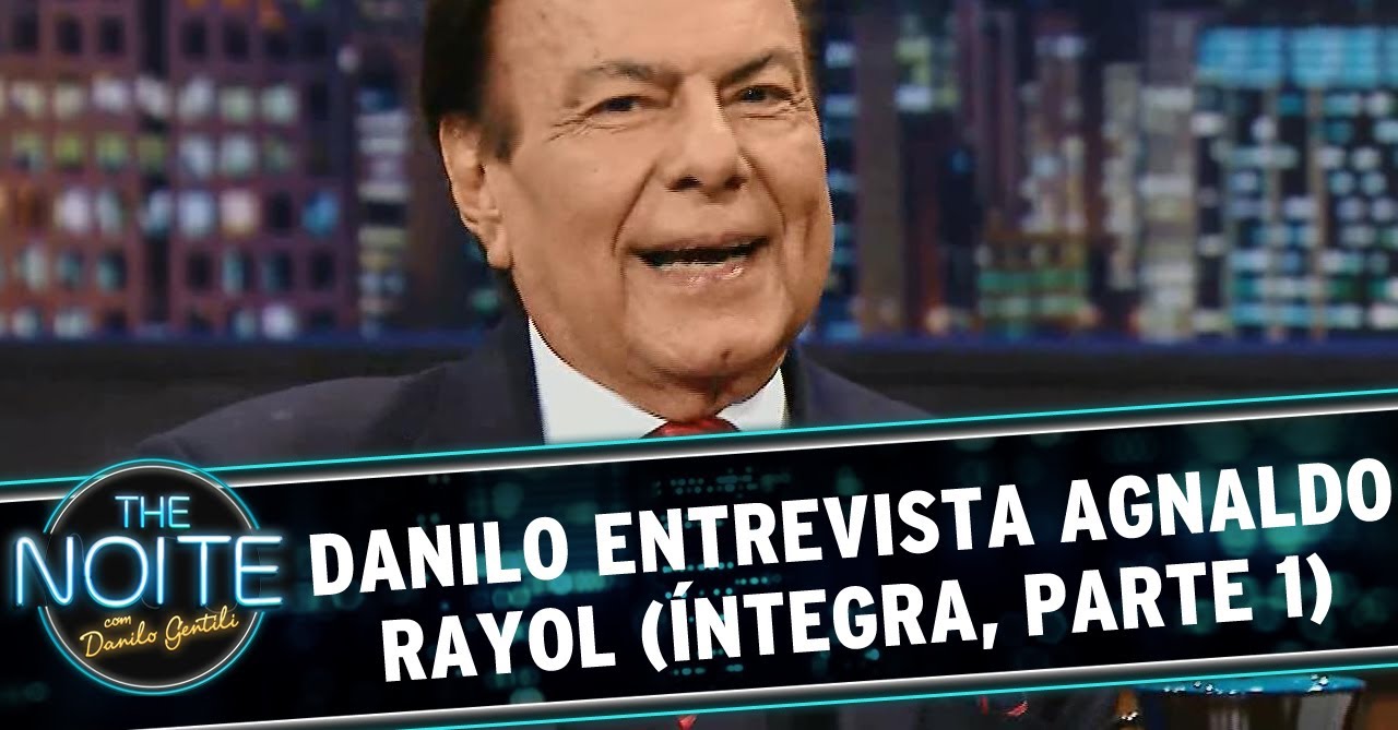 The Noite 19/05/14 (parte 1) - Agnaldo Rayol