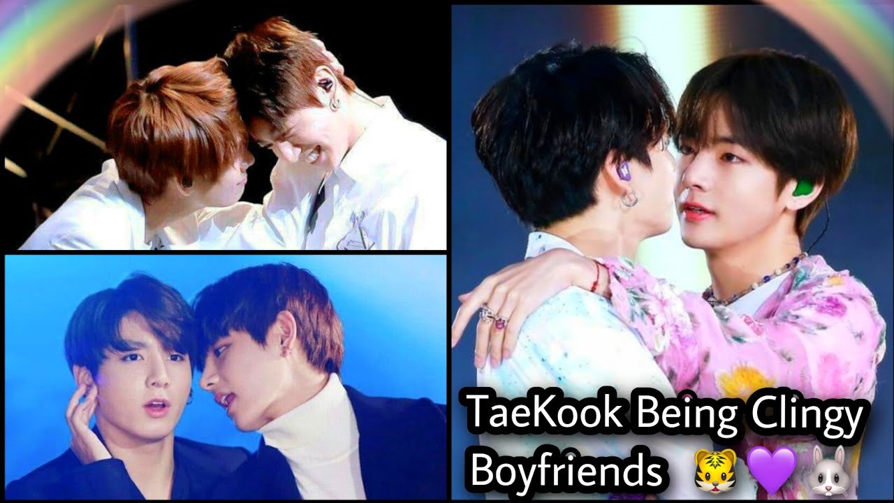 🏳️‍🌈 TaeKook Being Clingy Boyfriends  🏳️‍🌈
