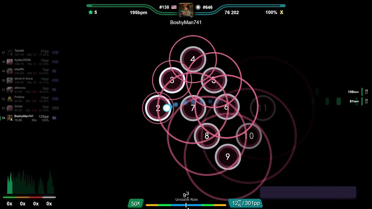 BoshyMan741 | RevenG - bag [Hard] +NC SS FC #2 | 297pp - osu!