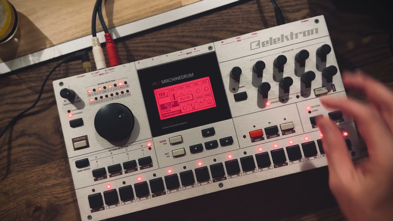 I’ve used the Elektron Machinedrum for 25 years, and after coming full circle, it feels right again.