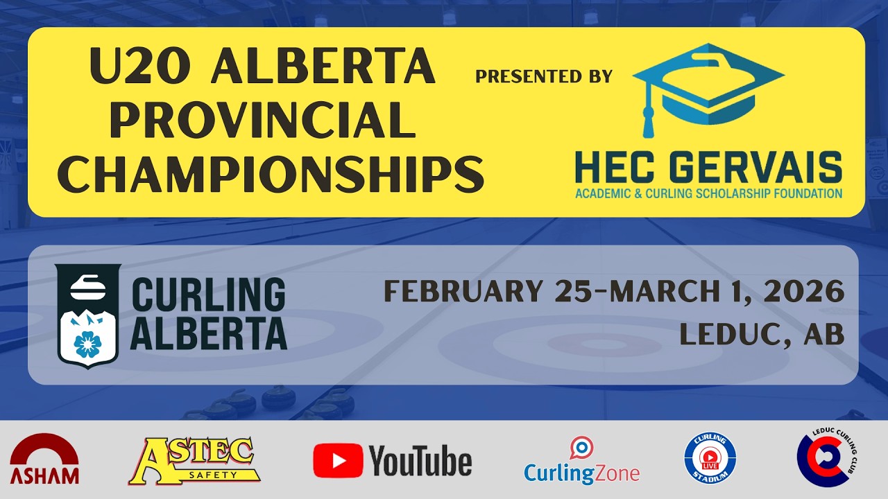 Alena Yurko vs. Kieran Roa - Draw 7 - U20 Alberta Provincial Championship [6]