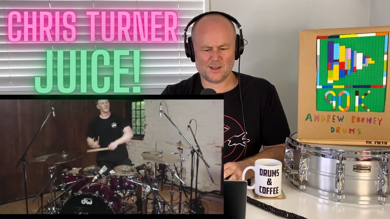 Drum Teacher Reacts: Chris Turner - Juice (Instrumental) OFFICIAL STUDIO PERFORMANCE