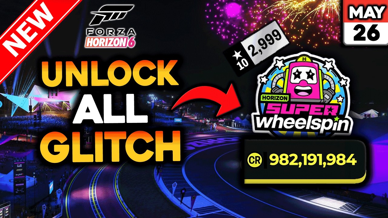 *NEW* Forza Horizon 6 MONEY GLITCH (AFTER PATCH) - Unlimited Credits, XP & Super Wheelspins