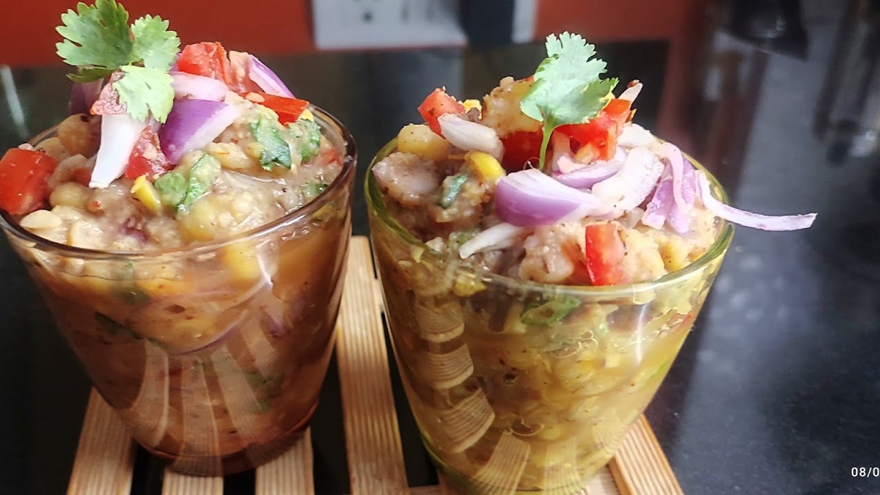 Safed Matar Ki Chaat l Street Style Safed Matar Ki Chaat l Quick and Easy #trending