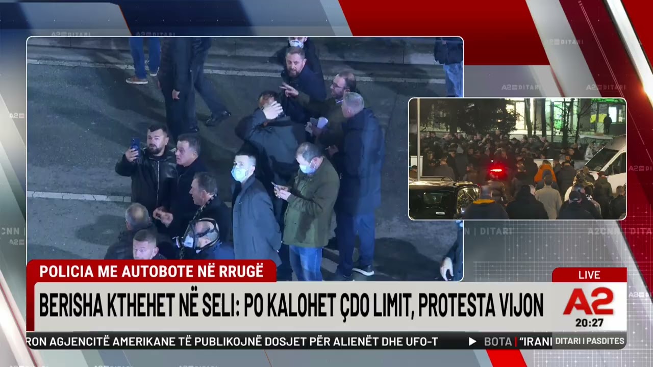 Vetëm Sali Berisha shkon në zyrë, të gjithë deputetët e PD në krye të protestës te rruga e Elbasanit