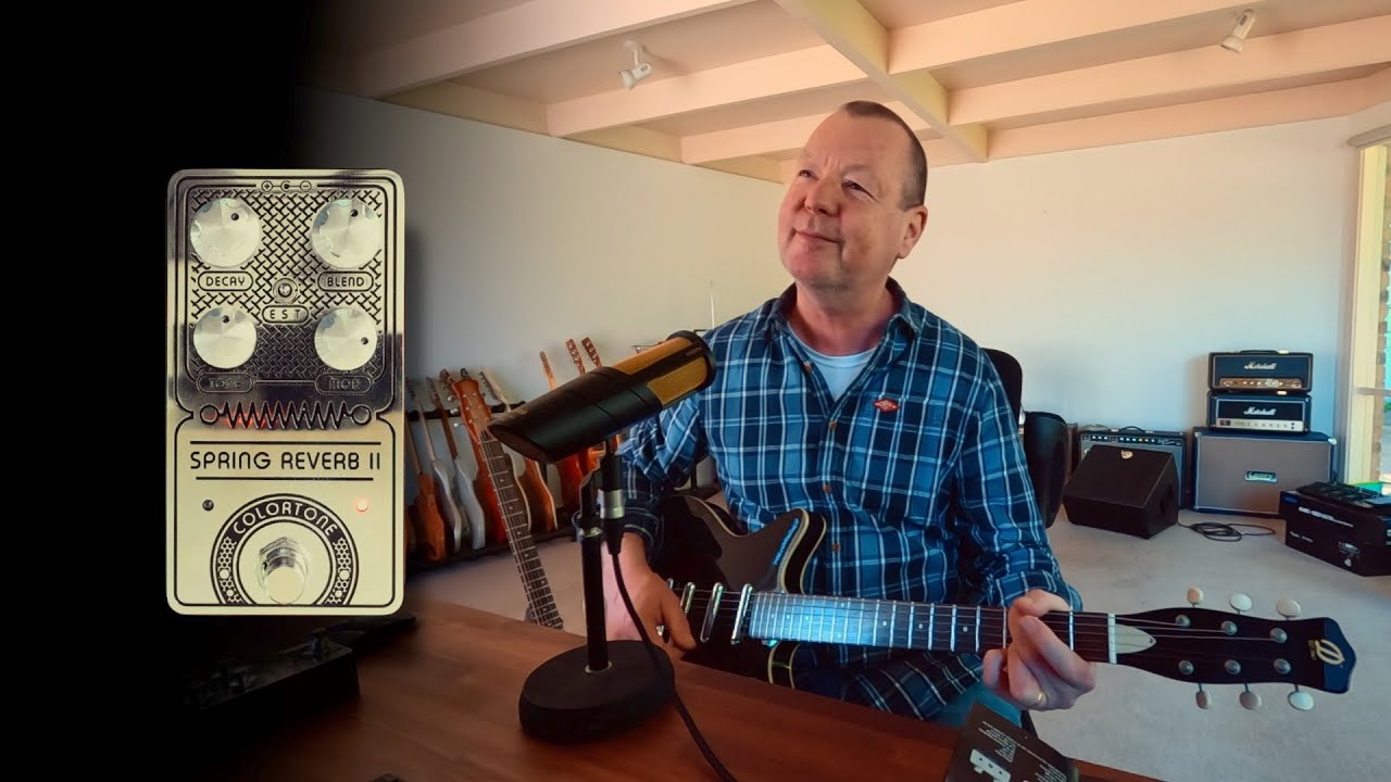 Colortone Pedals: SPRING REVERB II - Reverb - Vibrato - Rototrem