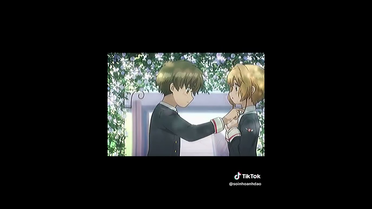 Syaoran X Sakura So sweet moment 💝 #anime #cardcaptorsakuraclearcard #animeedit