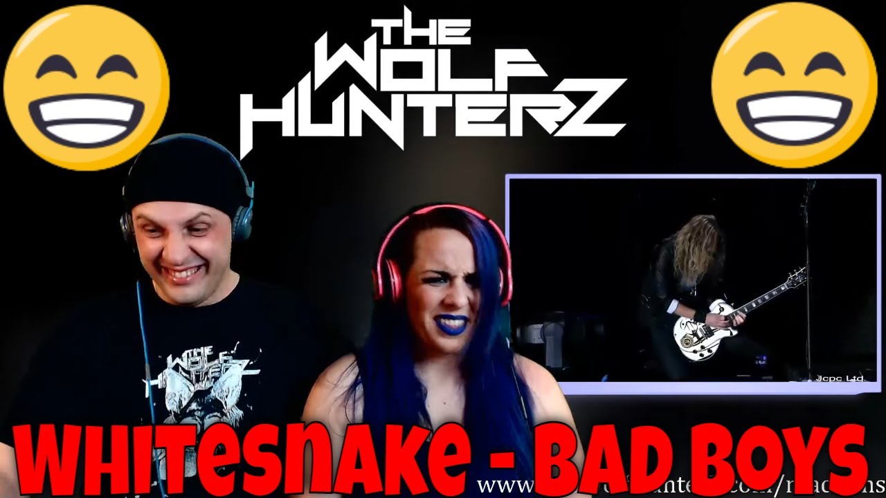 Whitesnake - Bad Boys (The Purple Tour Live 2015 Full HD) THE WOLF HUNTERZ Reactions