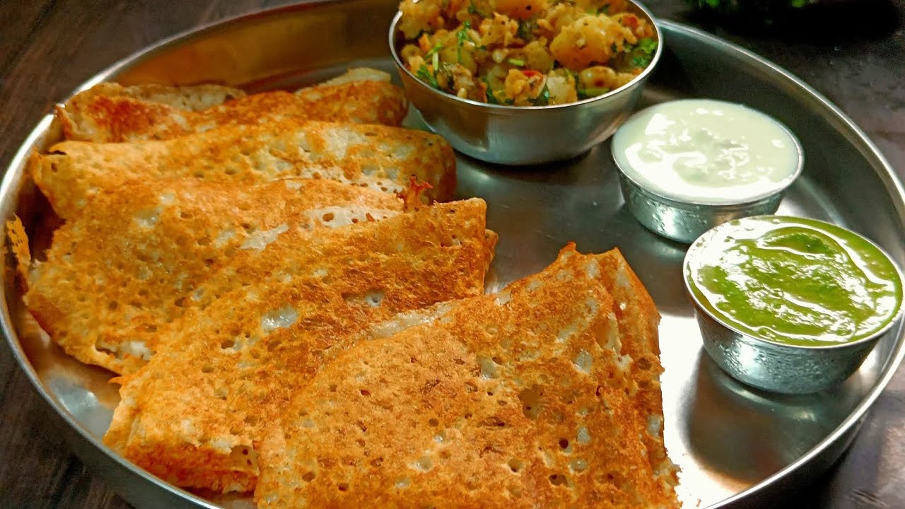 महाशिवरात्री_स्पेशल  व्रत में 15 मिनट में बनने वाला व्रत का डोसा और स्वादिष्ट आलू की सब्जी