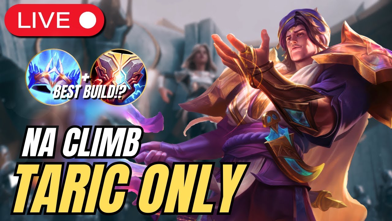 EDUCATIONAL NA CLIMB WITH TARIC ONLY - ROAD TO CHALLENGER AND BEST TARIC NA